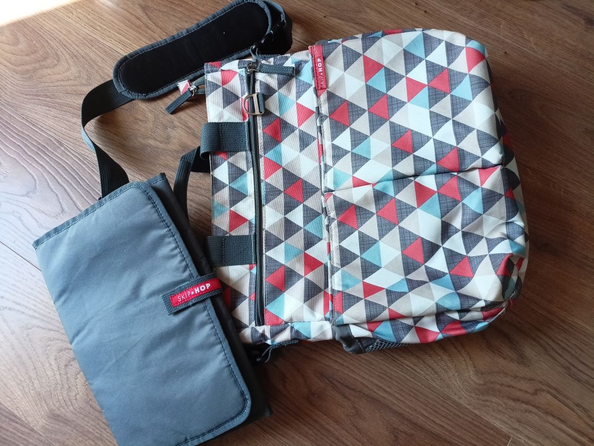 Torba skip hop Duo Signature Triangles zestaw