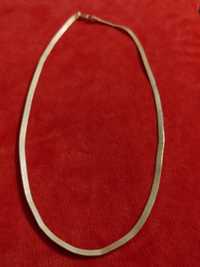 Srebrny łańcuszek, taśma (kolia)(srebro 925)