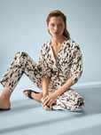 Лляний комбінезон Massimo Dutti