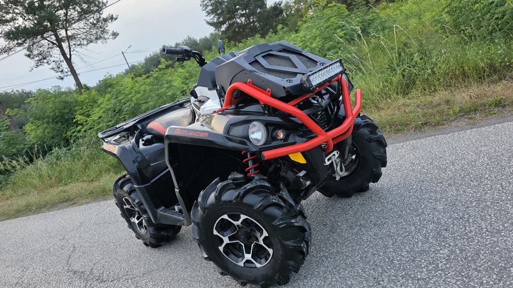 Can am Xmr 570 Outlander Zarejestrowany quad 4x4 perfekcyjny Orginal