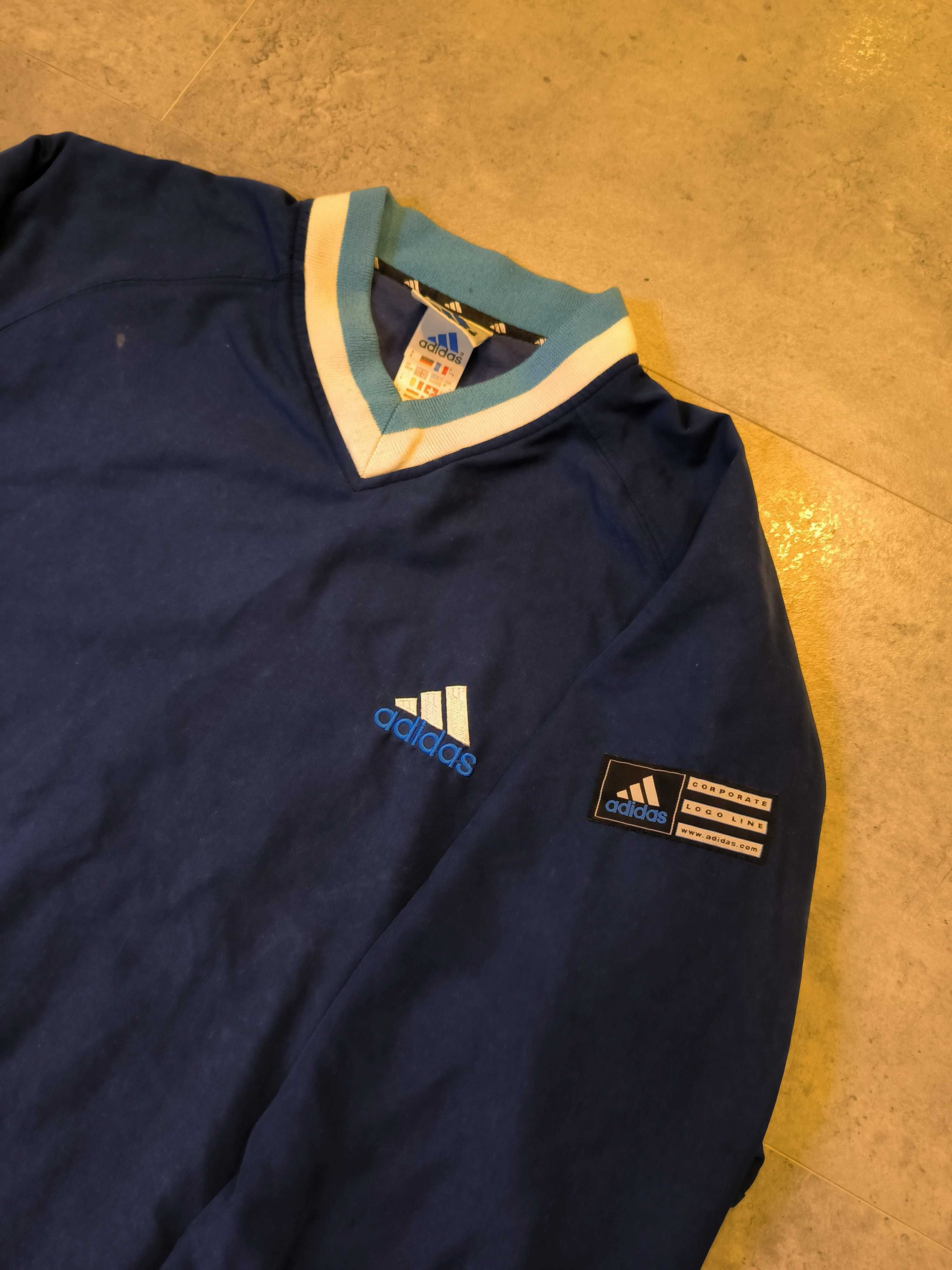 Bluza Dresowa Adidas Małe Logo Vintage Lata 90s