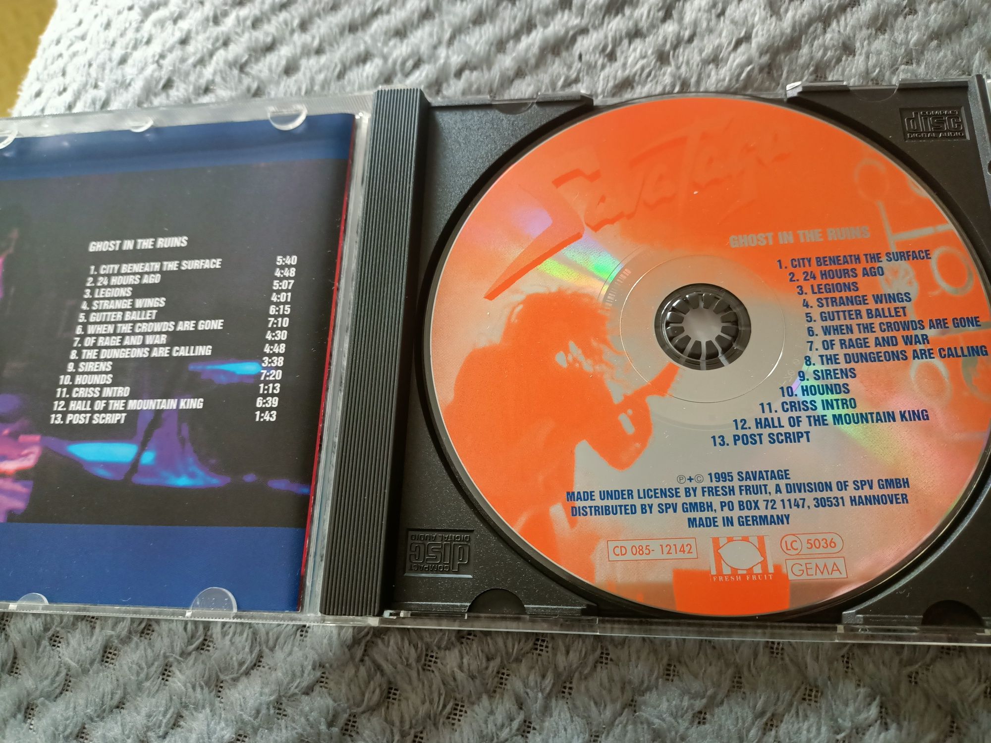 Savatage - Ghost In The Ruins - A Tribute To Criss Oliva - (CD, Album)