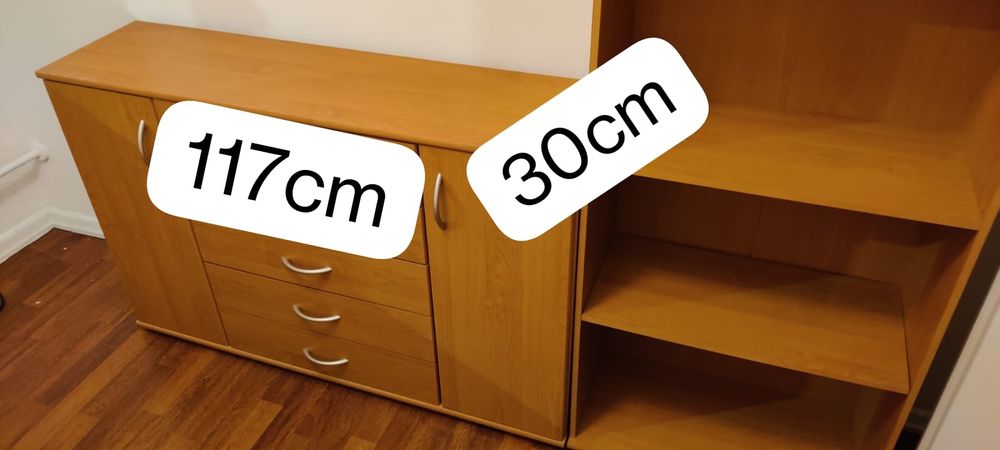 regał na książki 50 cm x 185