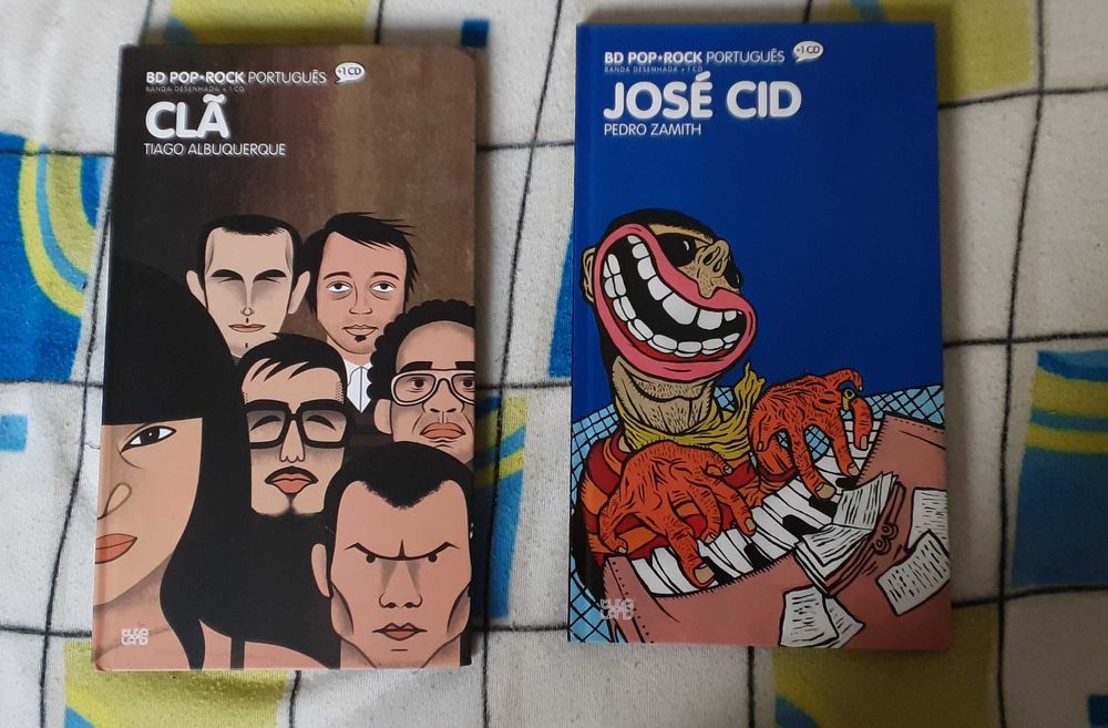 Livro-CD BD Pop-rock português