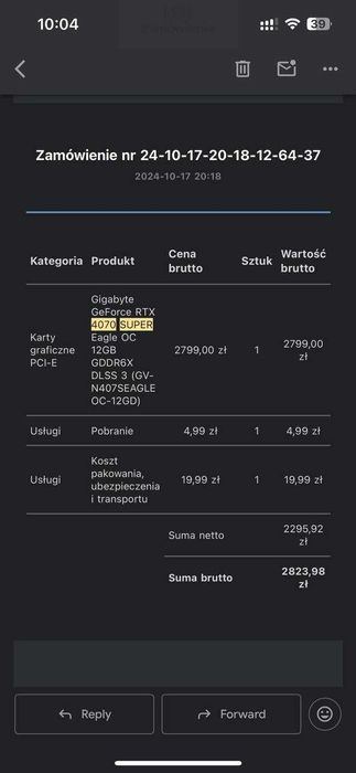 Karta graficzna Gigabyte RTX 4070 Super Eagle 12GB GDDR6X