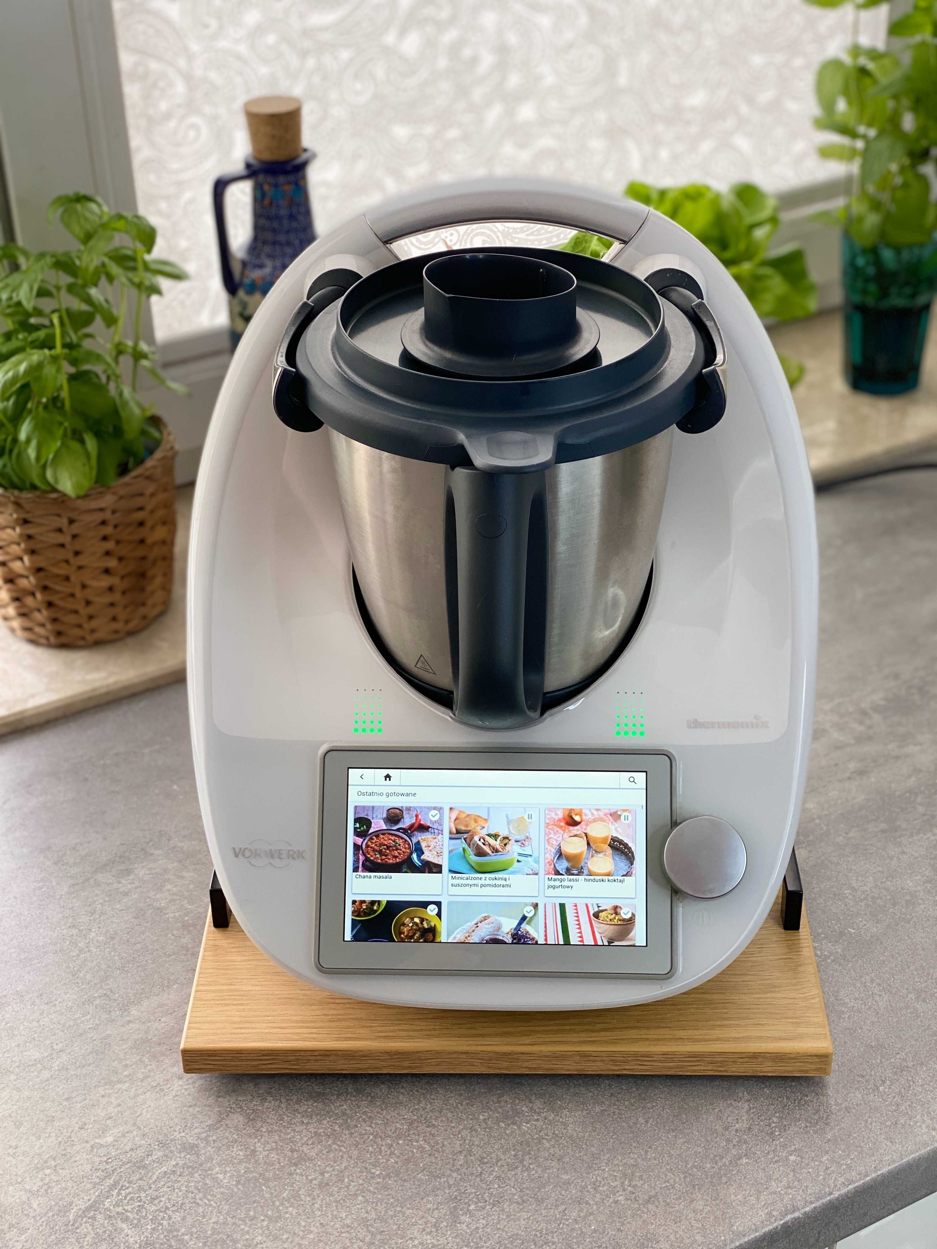 Podstawka deska pod Thermomix® Dąb naturalny UG - uchwyt górny
