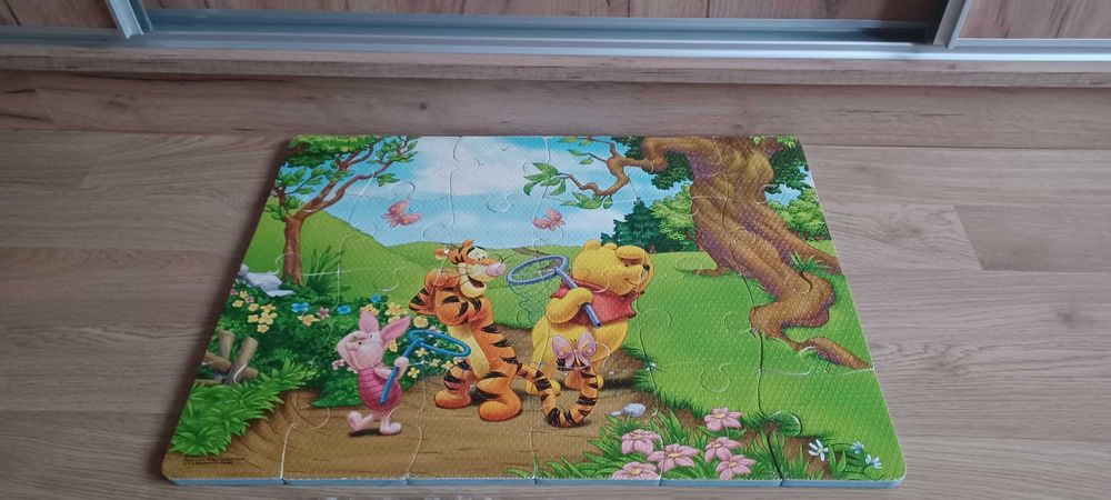 Puzzle piankowe 24szt grube