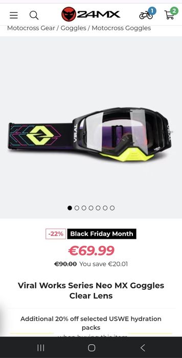 Маска Oakley Roll Off  MX мото очки окуляри вело мотокросс ендуро atv