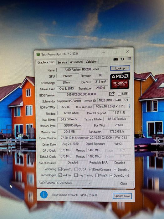 Відеокарта Sapphire Radeon R9 270X 2GB GDDR5