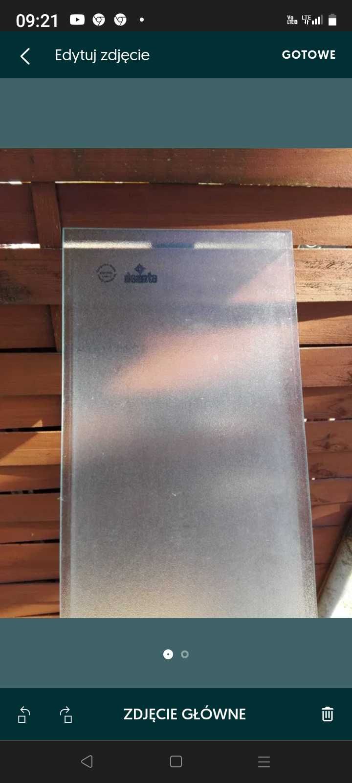 Drzwi do brodzika Deante półokrągłe  181.5 cm + uchwyt