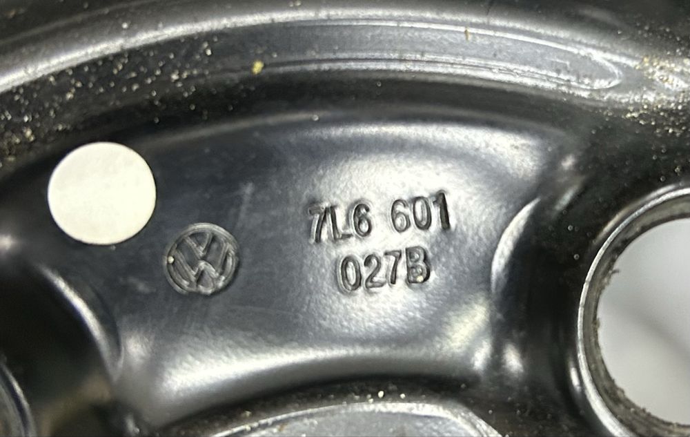 Колесо Запасное Докатка Запаска TOUAREG 1 7L6601027B R17 5X120