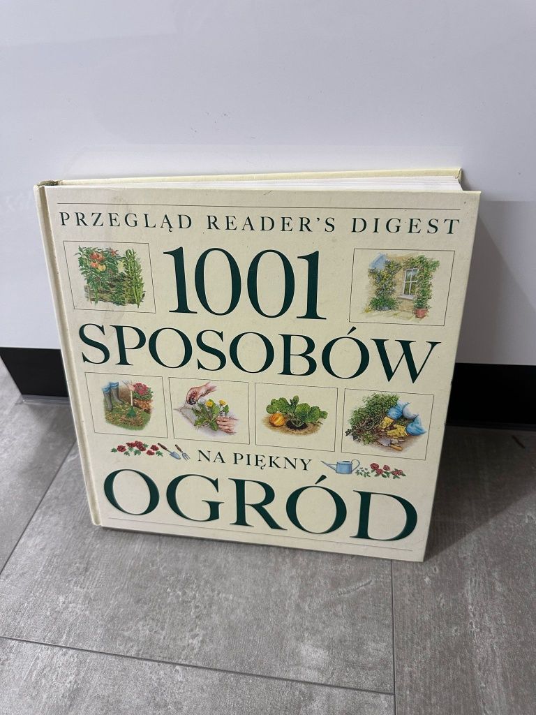 Książka 1001 sposobów na piękny ogród