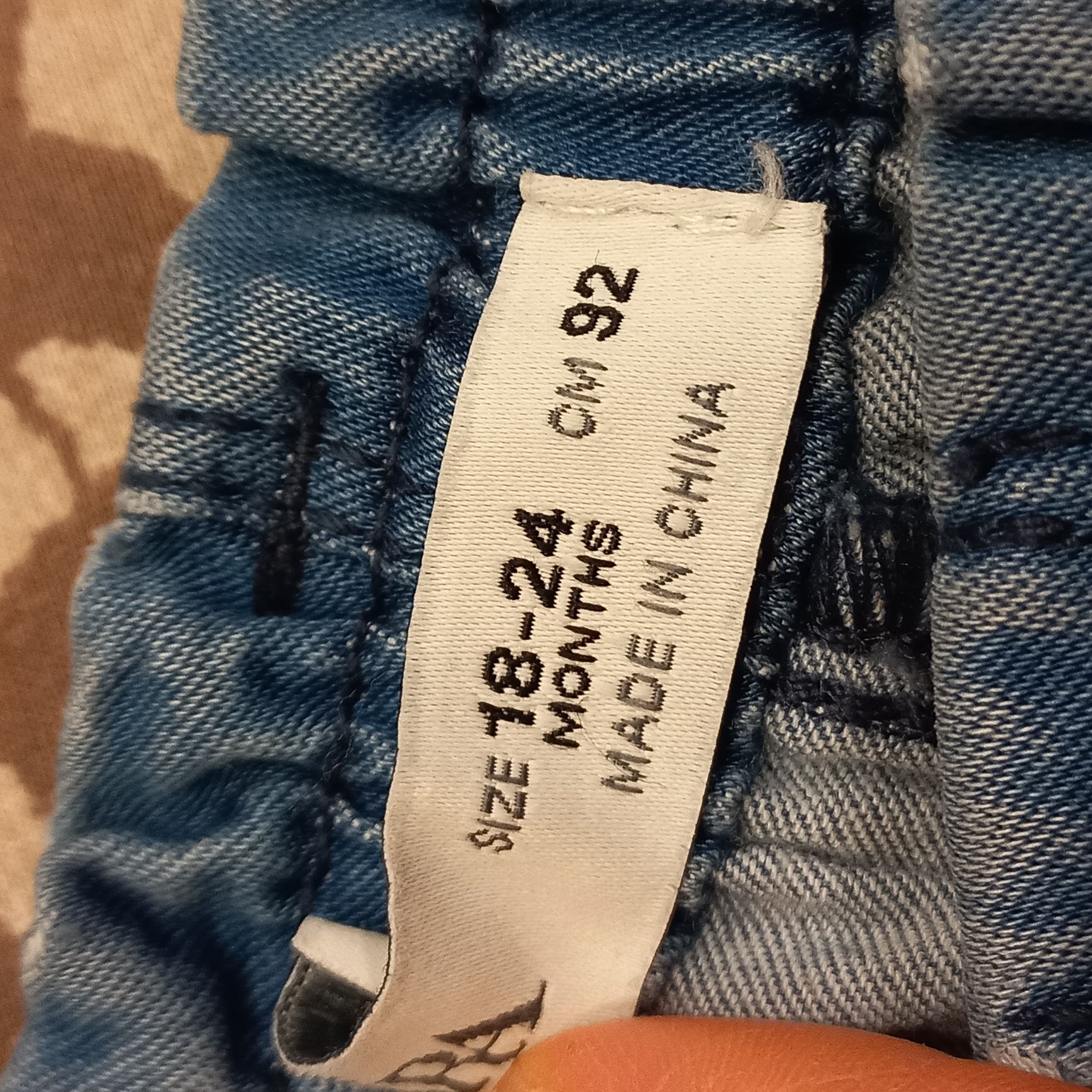 Легкі джинси Zara 92 см