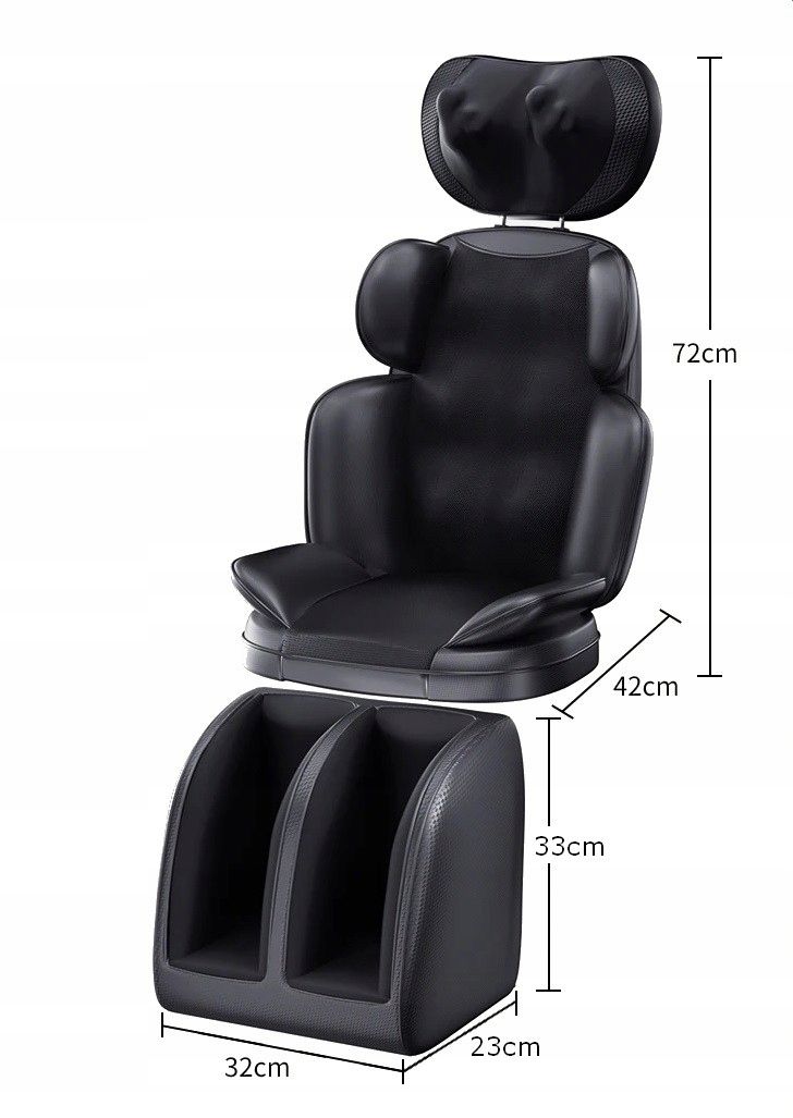 Mata masująca do masażu Shiatsu Materac masujący Masażer na fotel