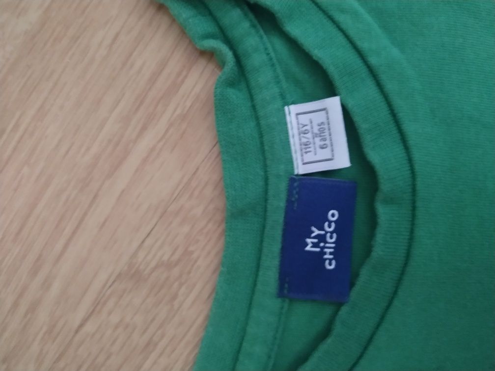 Pack de t-shirts infantis (6 anos) Scalpers, Chicco e Sergent Major