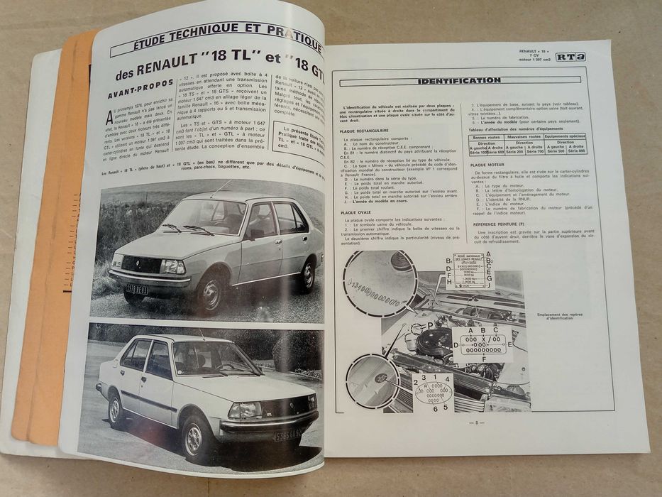 RTA Renault 18 Berline / Break