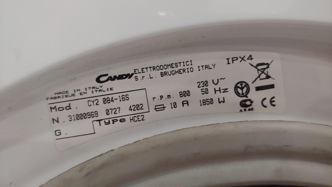 Pralka Candy uszkodzona CY2 084