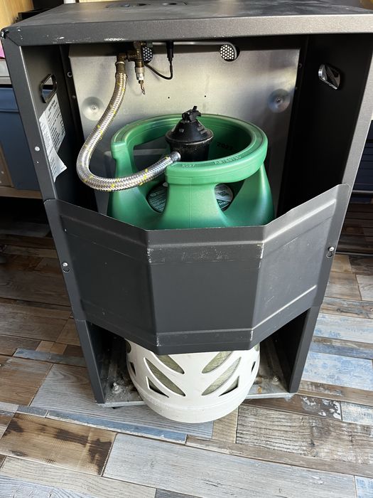 Aquecedor a gas - com vasilhame