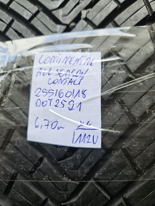 Continental 255/60 r18 AllSeasonContact /// 6,7mm!!! Wysyłka