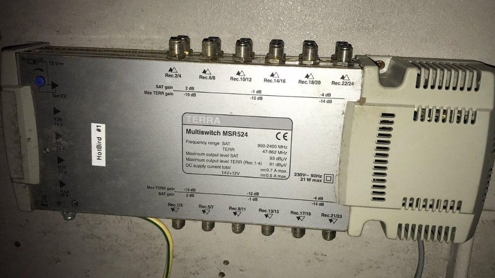 Радиальный мультисвич Terra MSR 524