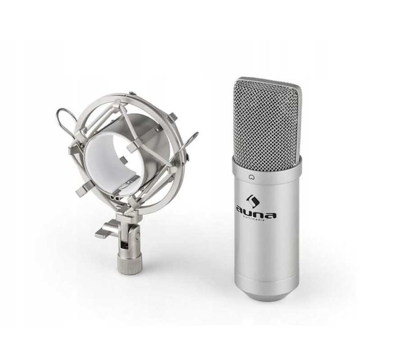 Mikrofon pojemnościowy wokalowy Auna Pro MIC-900S-LED
