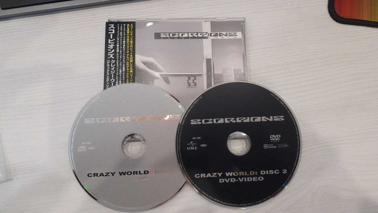 Scorpions Crazy World, Japan 1990 (2013) Deluxe Edition CD+DVD