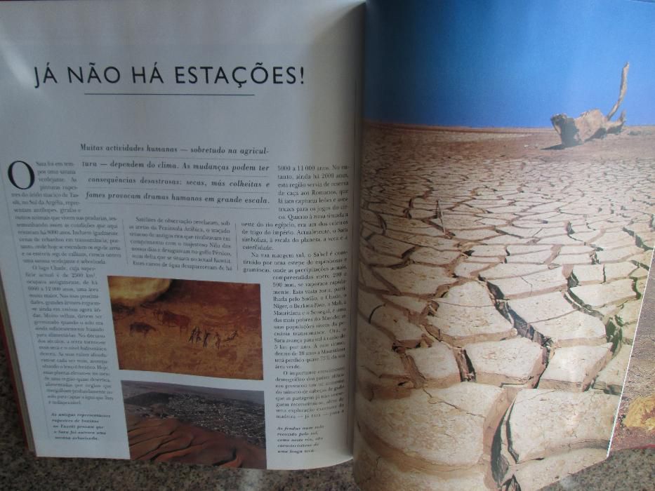 Livro Um Planeta Violento - A Terra, Suas Maravilhas e Segredos