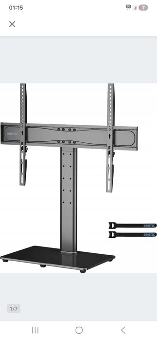 BONTEC Uniwersalny Stołowy Stojak z Uchwytem do 32-65'' ST10V04