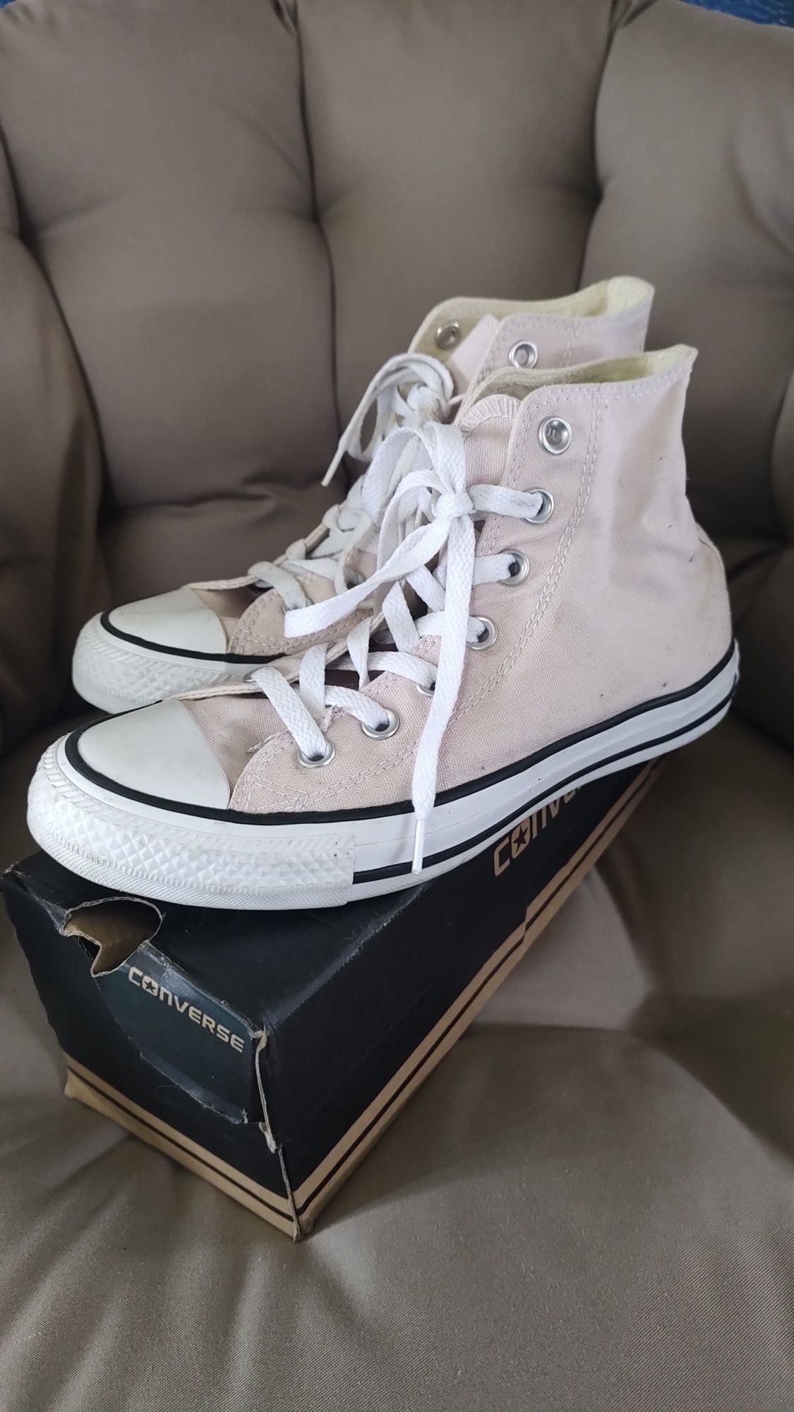 Trampki Converse różowe r37