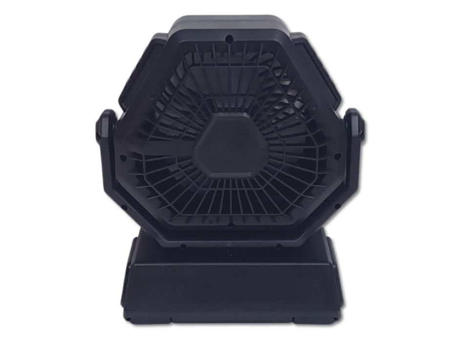 Wiatrak - Wentylator warsztatowy akumulatorowy - Czarny