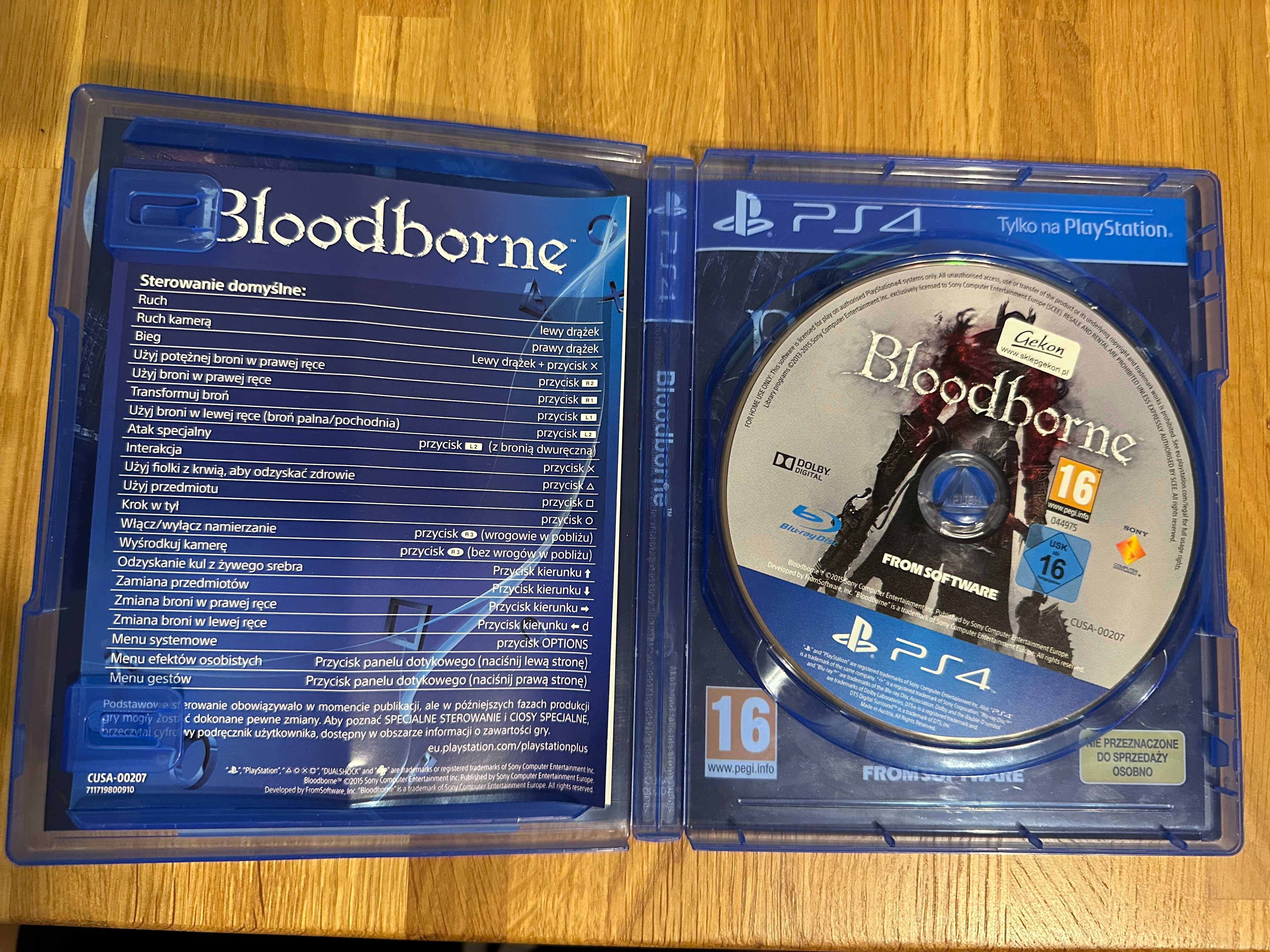 Bloodborne Playstation 4 PS4 PS5