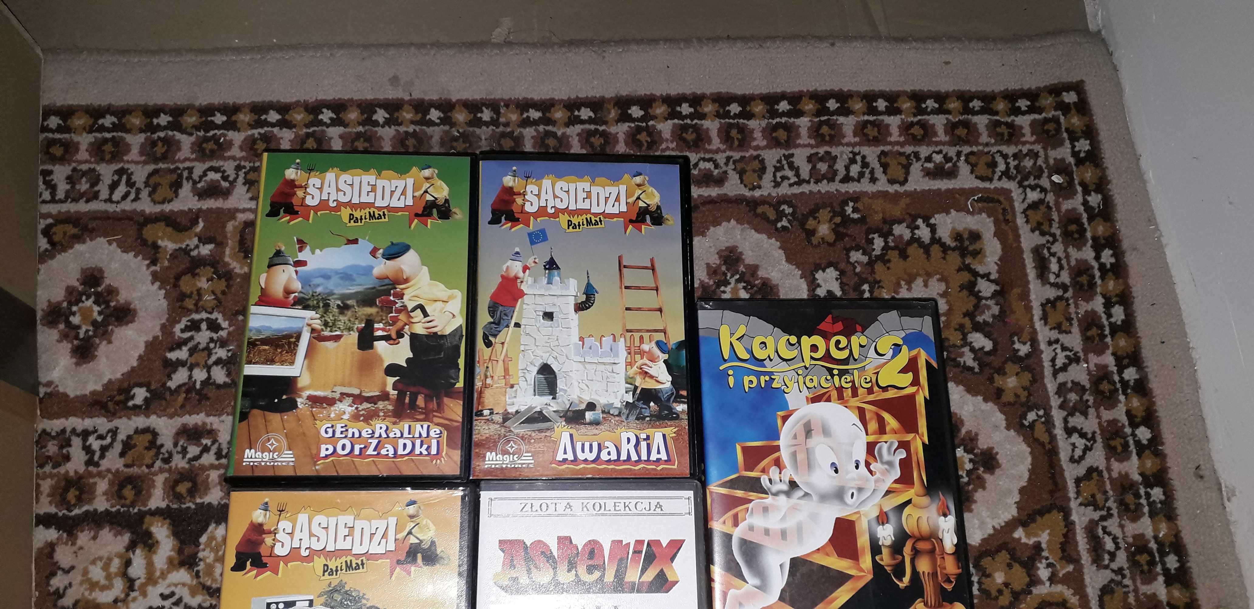 KASETA Asterix Gall Kacper i przyjaciele 2 VHS