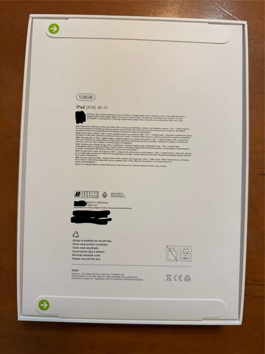 Apple iPad 11 gen, 128 GB Srebrny