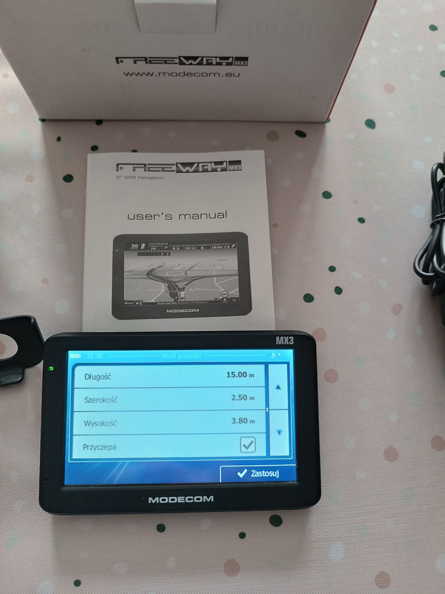 Nawigacja Modecom mx3