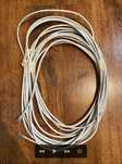 Kabel sieciowy internetowy LAN biały 10 metrów