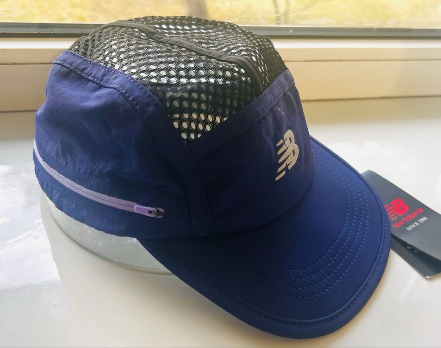 Оригінальна кепка New Balance 5 Panel Running Stash Hat