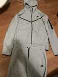 Костюм nike tech fleece grey