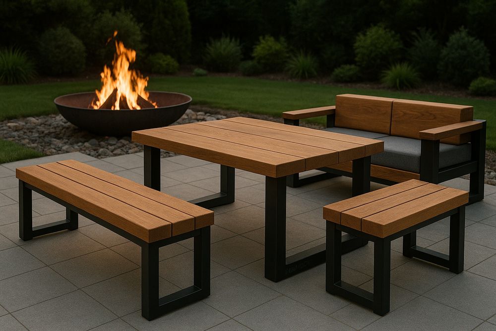 Meble ogrodowe drewniane nowoczesne i stylowe