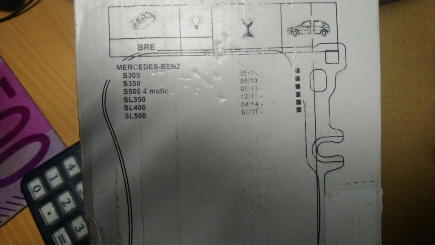 Продам передние тормозные колодки FERODO  на MERCEDES-BENZ  S300.S350.