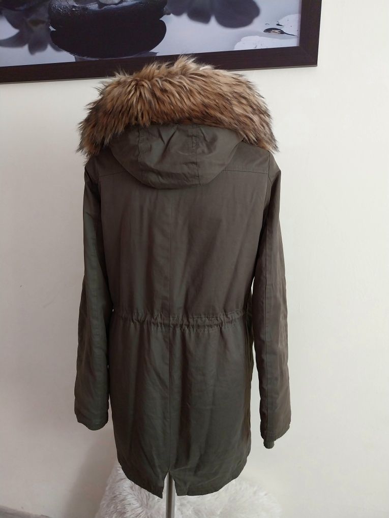 Kurtka parka khaki