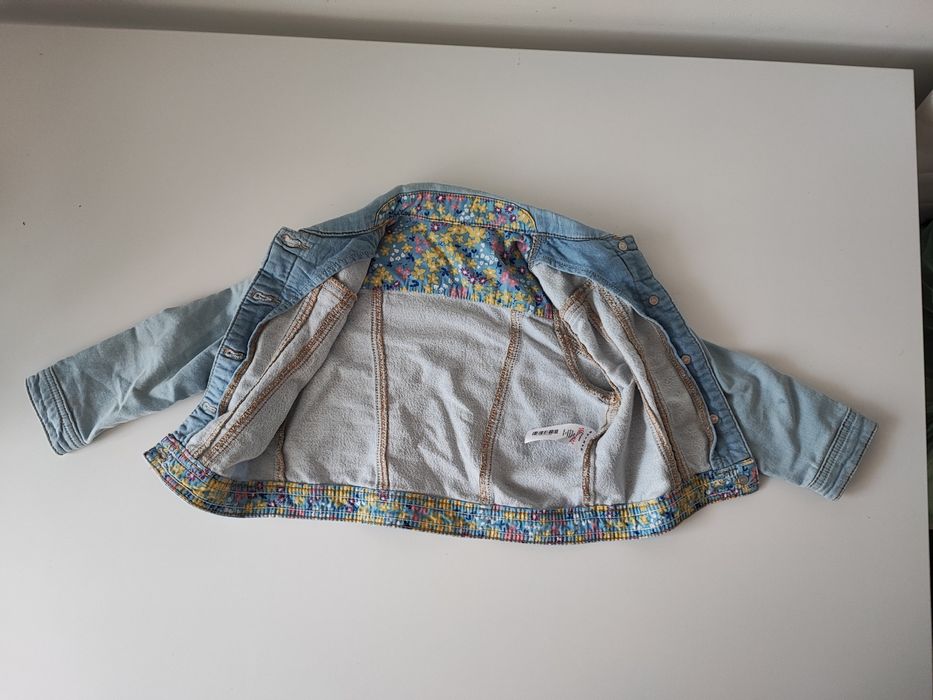Katana jeansowa kurtka wiosenna