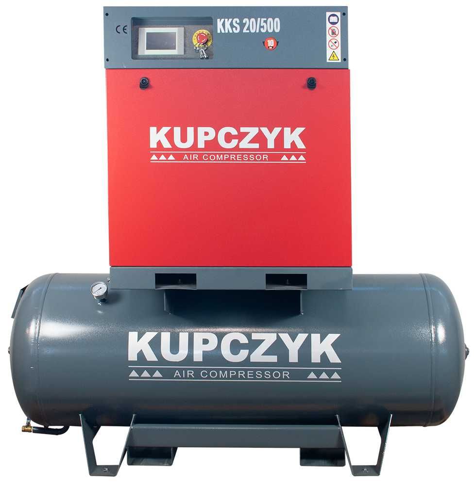 Kompresor śrubowy KKS 20/500 15 kw 2150 l/min Kupczyk Dostawa 0 zł