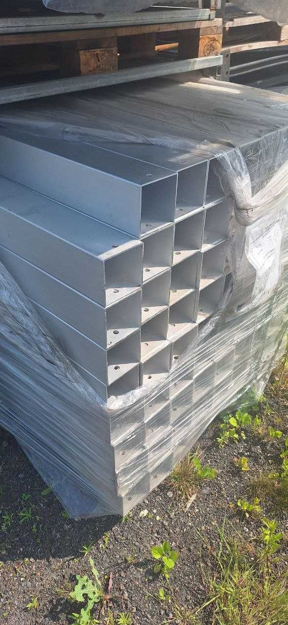 Kształtownik aluminiowy 100x100mm Grubość: 3mm Profil Zamknięty L:2,9m