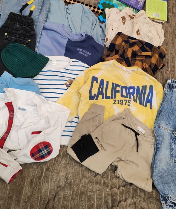 Пакет одягу 4-5 років світшот джинси костюм сорочкаa2