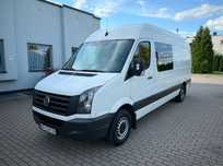 Volkswagen Crafter 164KM Salon PL 56600zł NETTO!!! MAXI 7os. L4H3 Brygadówka FV23%