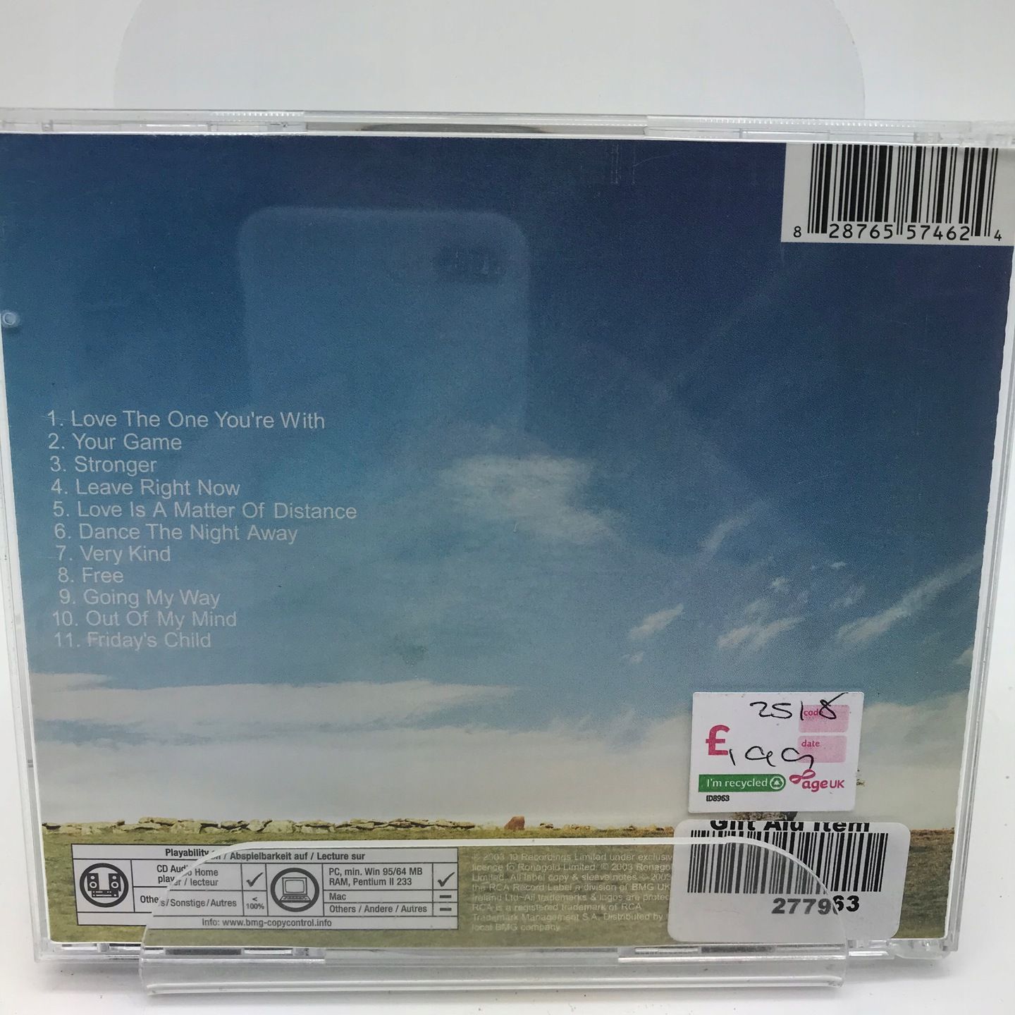 cd - young will - friday's child