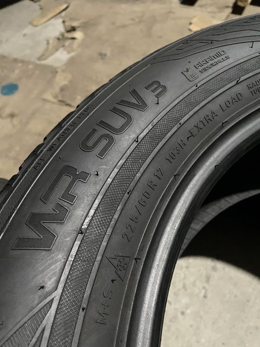 225/60 R17 XL Nokian WR /4шт./ 2023 рік.