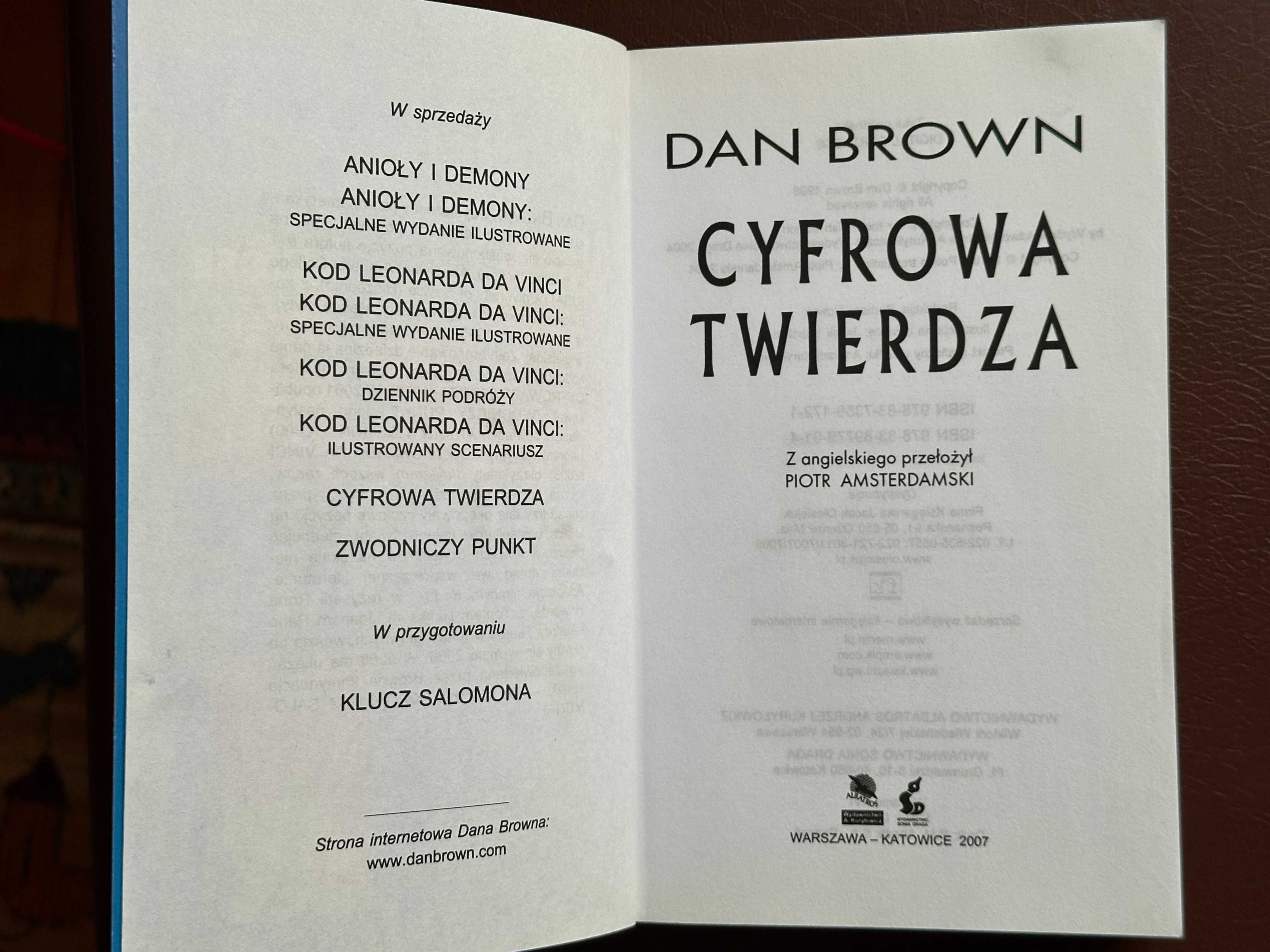 Cyfrowa twierdza  Dana Browna