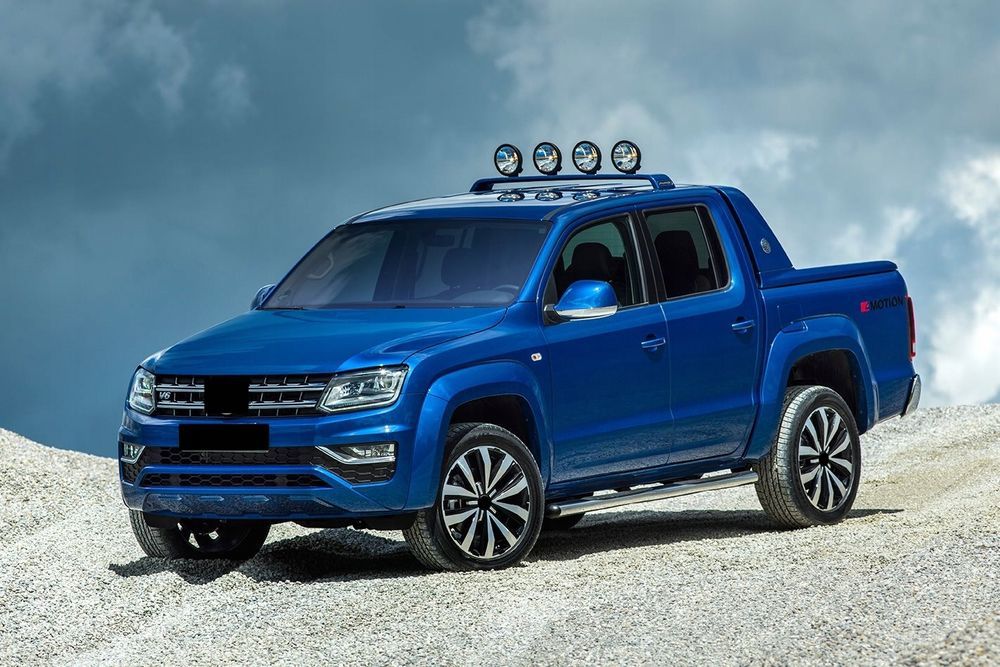 Czarne felgi R20 5x120 Volkswagen Vw Amarok Et45 Tesla