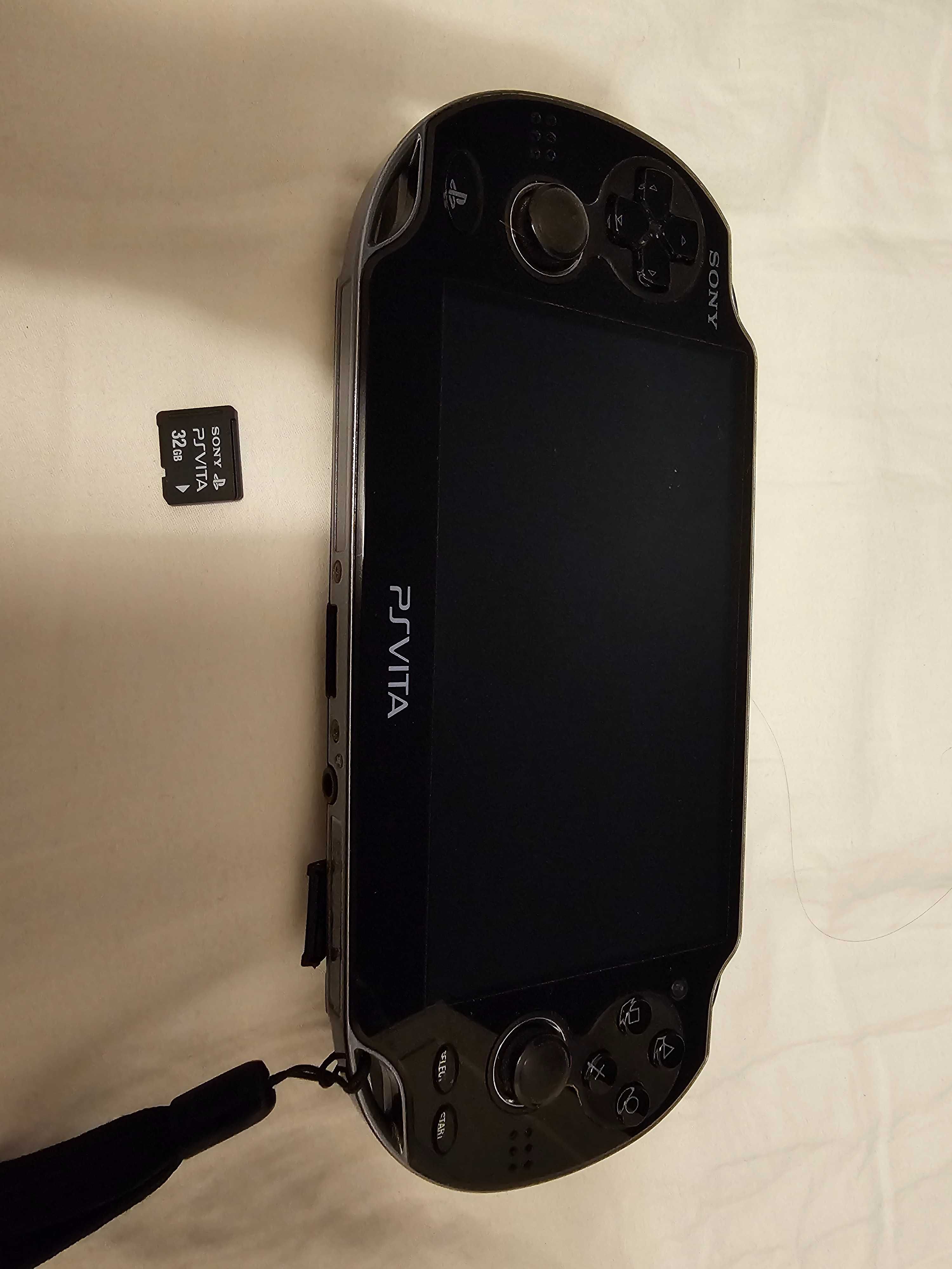 PS VITA Sony Playstation OLED 3G/WIFi + karta 32 GB i 16 GB + 2 Gry